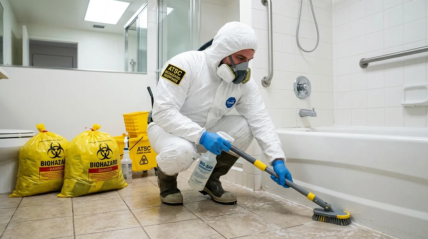 Decontamination equipment deployed for Blood Cleanup in Coppell